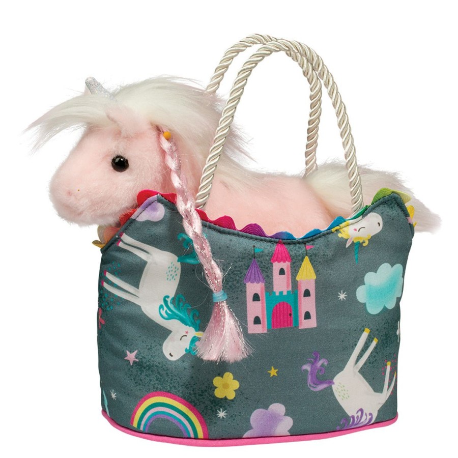 Douglas Cuddle Toys Sassy Pet Saks | Fun Castle Sassy Sak With Unicorn