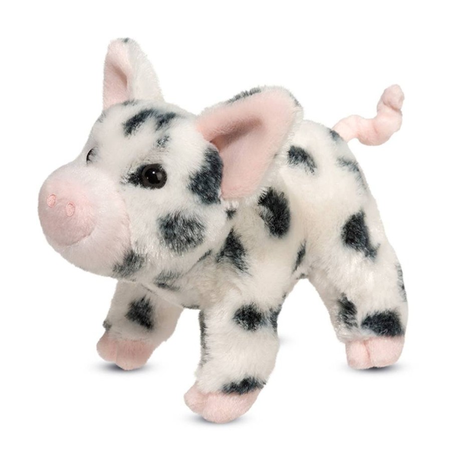 Douglas Cuddle Toys Farm | Leroy Black Spotted Pig