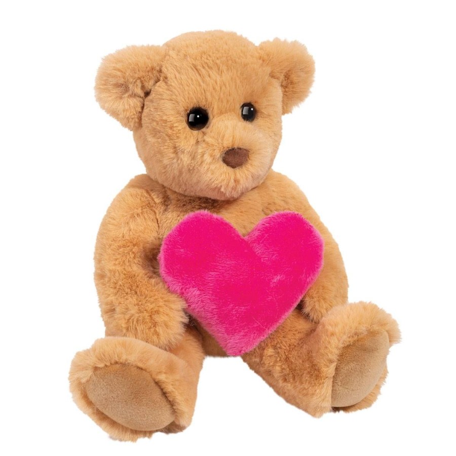 Douglas Cuddle Toys Wildlife | Valentine Teddy Bear With Heart