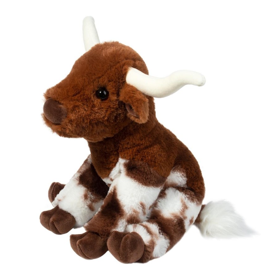 Douglas Cuddle Toys Farm | Bixbie Soft Texas Longhorn Bull