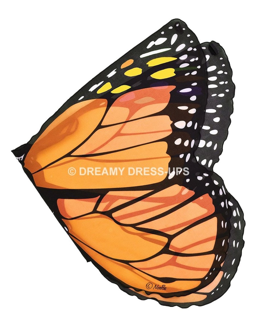 Douglas Cuddle Toys Dreamy Dress-Ups | Orange Monarch Butterfly Fantasy Wings