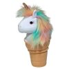 Douglas Cuddle Toys Macaroons | Ice Cream Cone Unicorn Macaroon