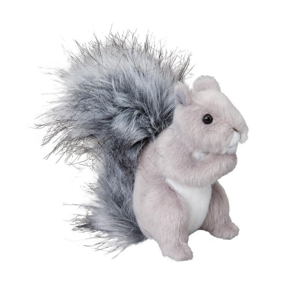 Douglas Cuddle Toys Wildlife | Shasta Gray Squirrel