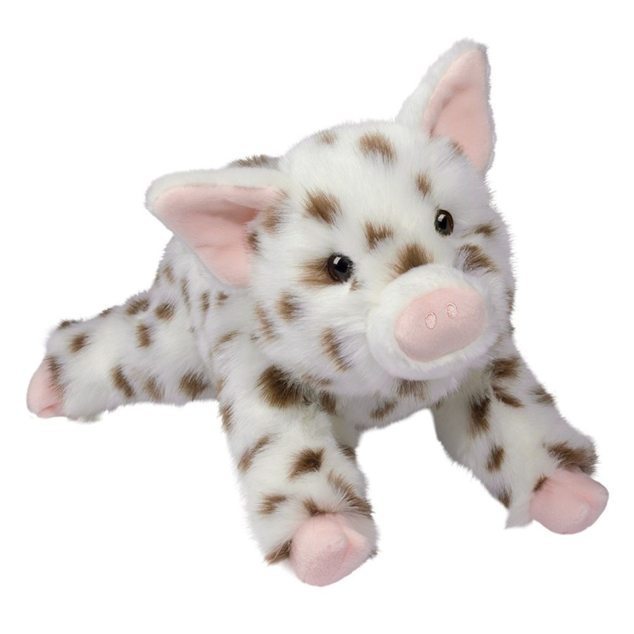 Douglas Cuddle Toys Dlux | Levi Dlux Brown Spotted Pig