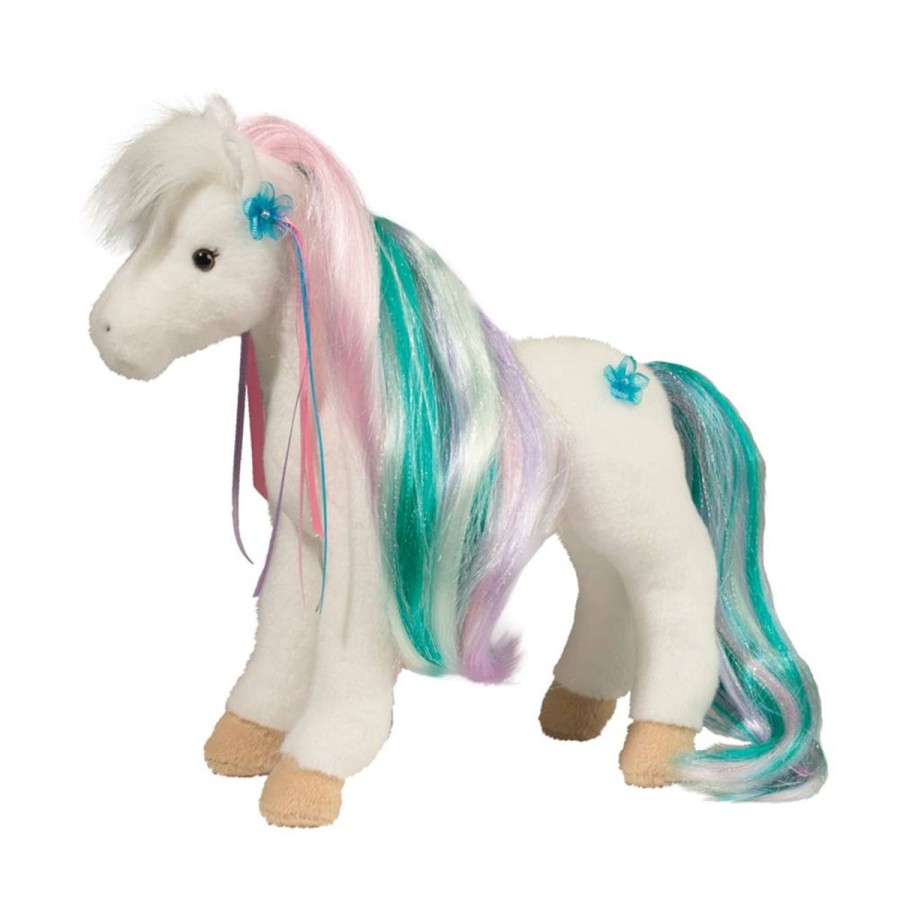 Douglas Cuddle Toys Farm | Rainbow Princess Horse