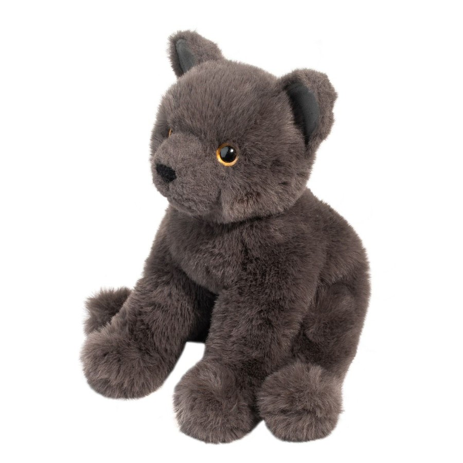 Douglas Cuddle Toys Cats | Colbie Soft Gray Cat