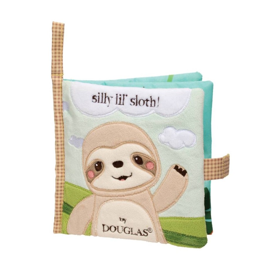 Douglas Cuddle Toys Soft Books | Stanley Sloth Soft Activity Book