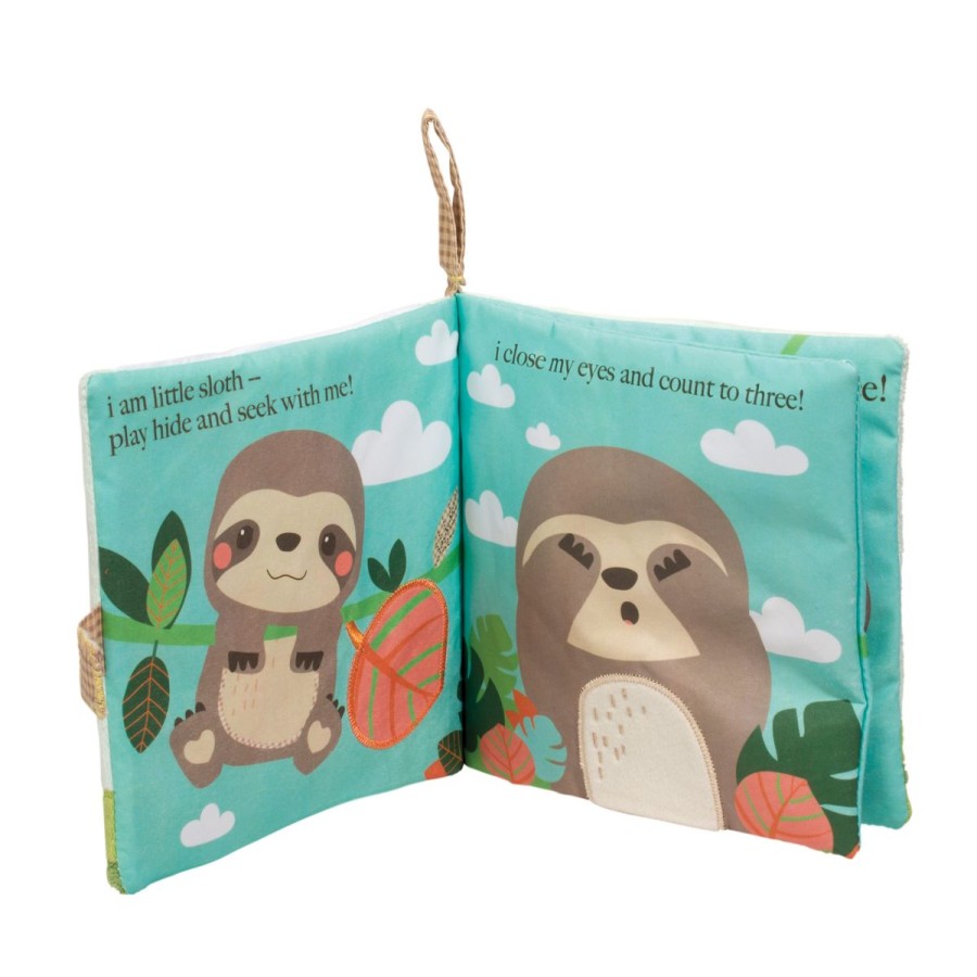 Douglas Cuddle Toys Soft Books | Stanley Sloth Soft Activity Book