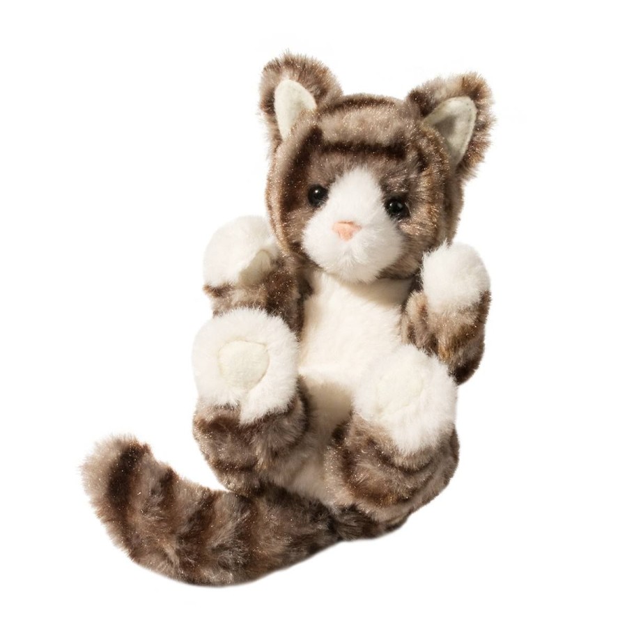 Douglas Cuddle Toys Cats | Lil' Baby Gray Striped Kitten