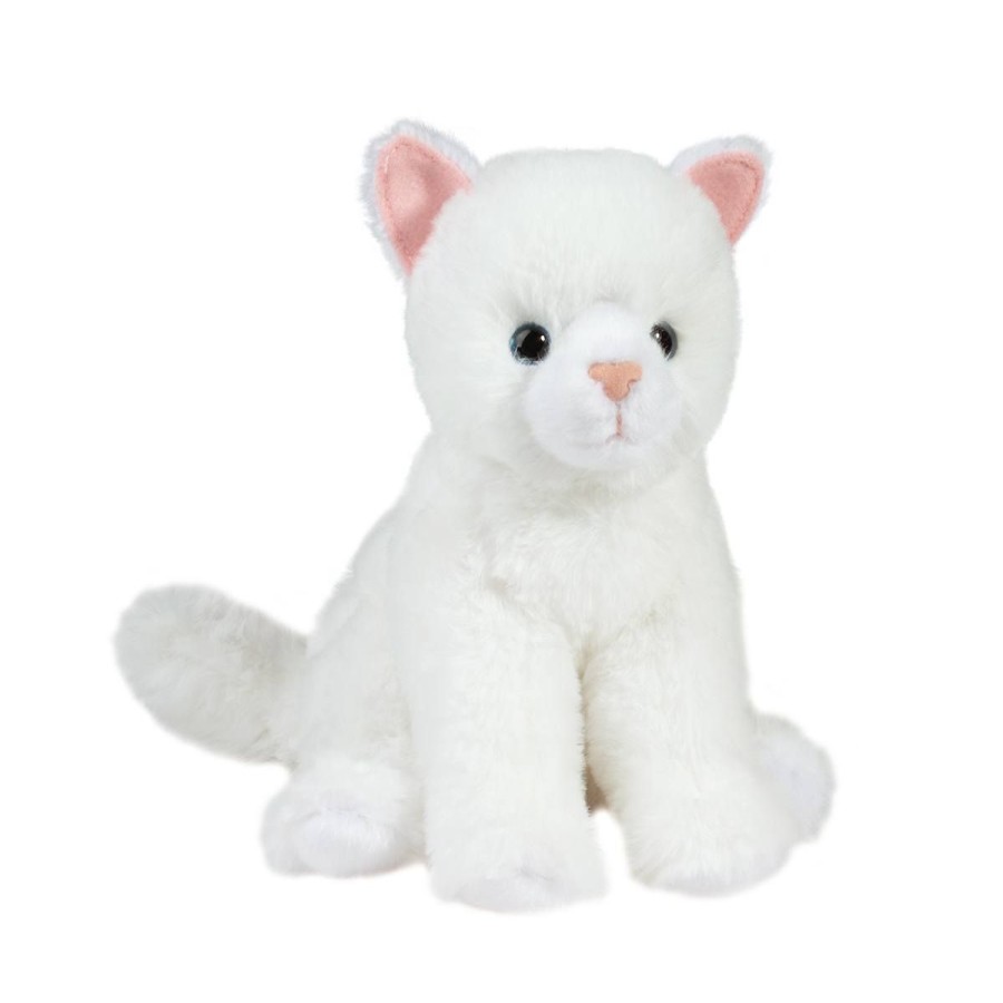 Douglas Cuddle Toys Cats | Mini Winnie Soft White Cat