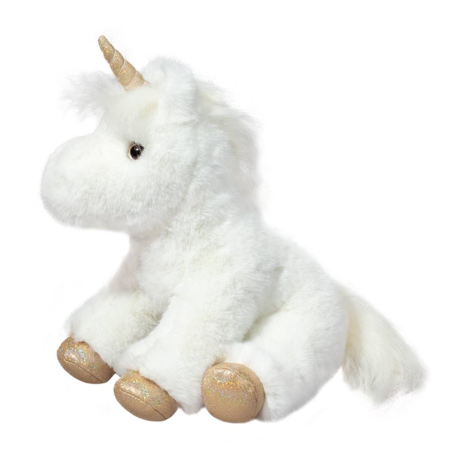 Douglas Cuddle Toys Unicorns & Fantasy Horses | Super Elodie Soft Unicorn